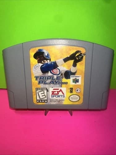Triple Play 2000 (Nintendo 64) N64 Cartridge Only Tested & Working~Authentic~