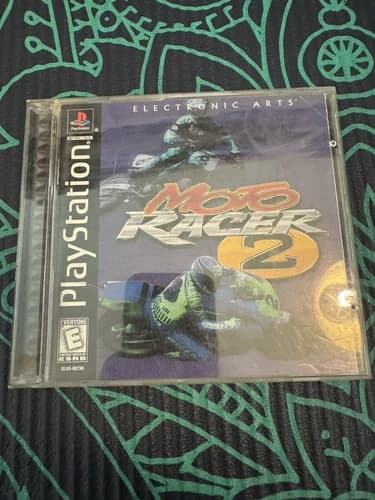 Moto Racer 2 (Sony PlayStation 1, PS1, 1998) - Complete with Manual CIB