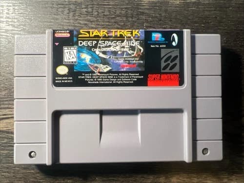 Star Trek Deep Space Nine Crossroads of Time (Super Nintendo,1993) SNES Tested