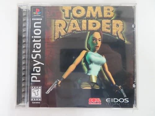 SONY PS1 TOMB RAIDER VIDEO GAME PLAYSTATION TESTED WORKS EIDOS
