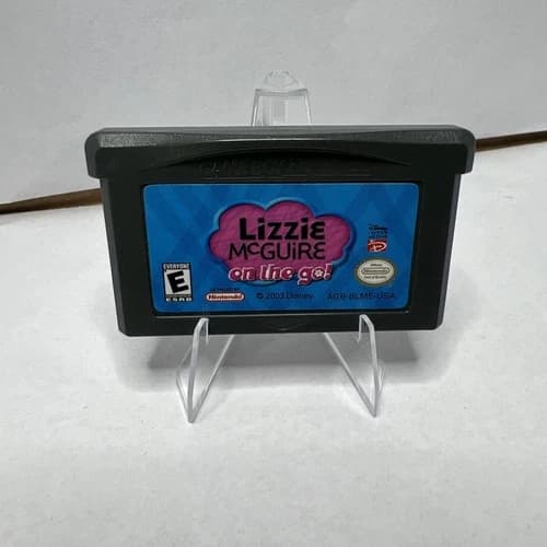Nintendo Game Boy Advance ~ Lizzie McGuire On The Go Tested and Working