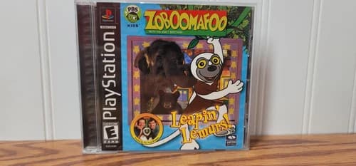 Zoboomafoo: Leapin' Lemurs (Sony PlayStation 1, 2001) CIB TESTED Refurbished!