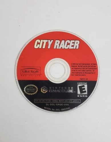 City Racer (Nintendo GameCube, 2003) Game Disc