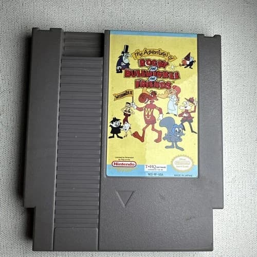 The Adventures of Rocky and Bullwinkle and Friends (Nintendo NES, 1985) Tested