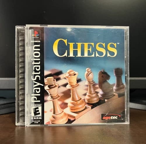Chess PS1 Sony Playstation 1 CIB COmplete Authentic