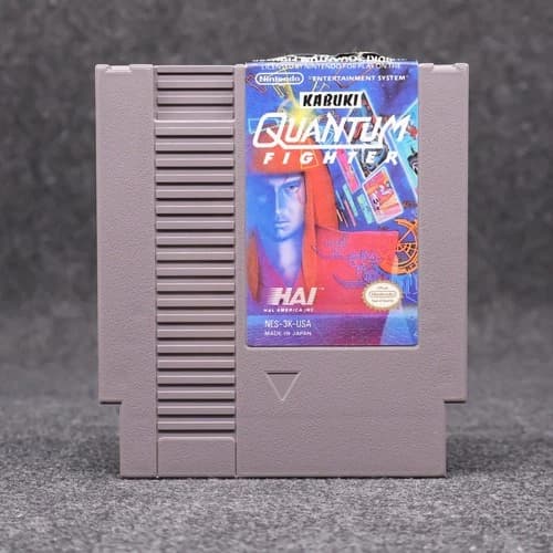 Kabuki Quantum Fighter (NES) Loose Cart Only - Auth Good Cond