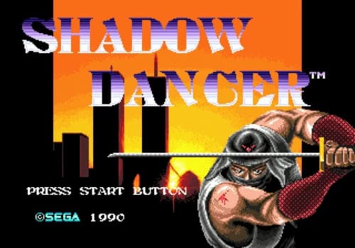Shadow Dancer The Secret Of Shinobi - Sega Genesis Game