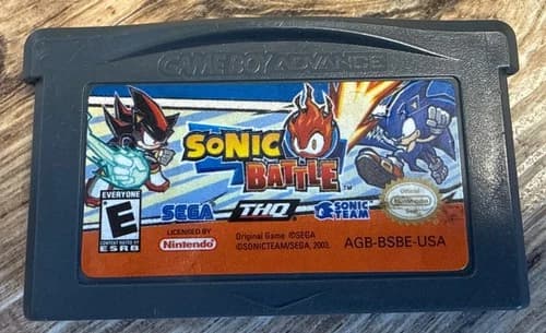 Sonic Battle GBA Nintendo Gameboy Advance Cart Only