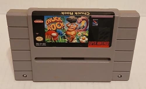 Chuck Rock (Super Nintendo Entertainment System, 1992) SNES