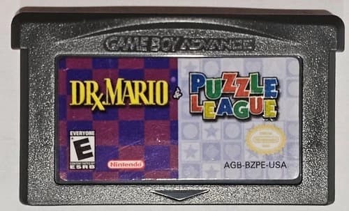 Dr. Mario and Puzzle League GBA (Nintendo Game Boy Advance) Cartridge Only