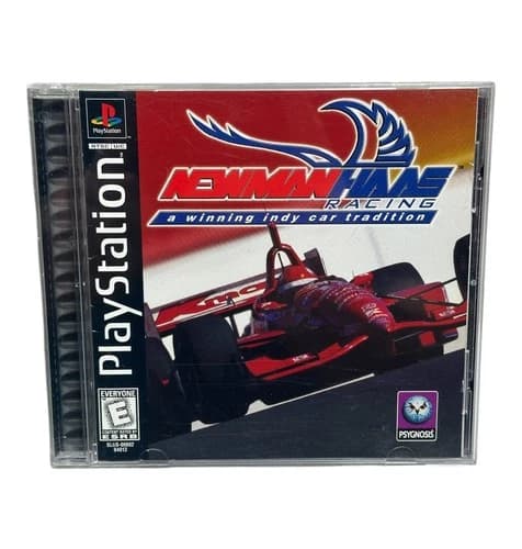 Newman/Haas Racing (Sony PlayStation 1, 1997) Complete and Tested
