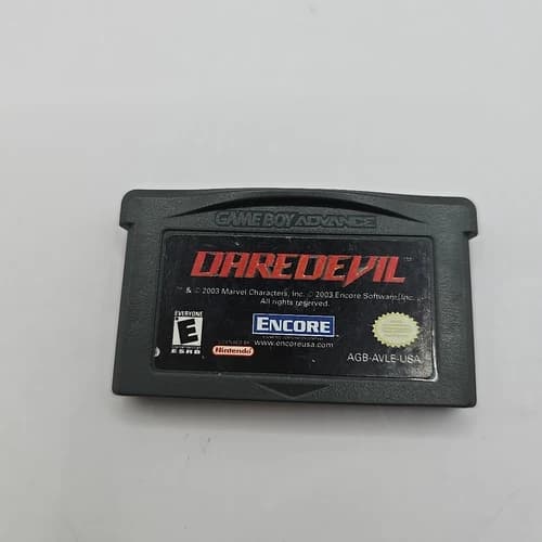 Daredevil Nintendo Game Boy Advance GameBoy GBA Great Shape Works