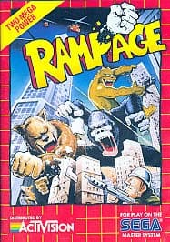 Rampage (Sega Master System SMS, 1989)