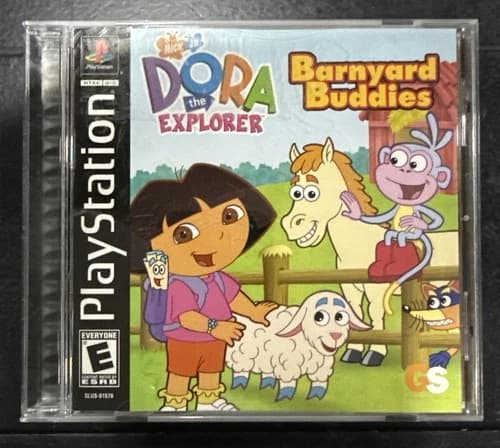 Dora the Explorer: Barnyard Buddies - Playstation(PS1) Complete - Tested
