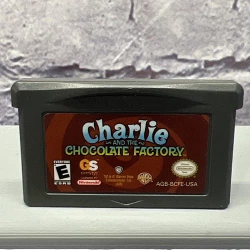 Charlie and the Chocolate Factory (Nintendo Game Boy Advance, GBA) Cart Only