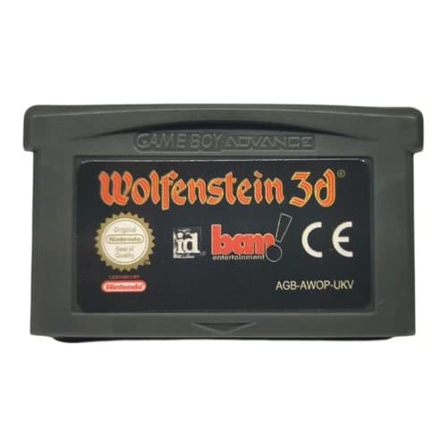 Wolfenstein 3D (Nintendo Game Boy Advance GBA)