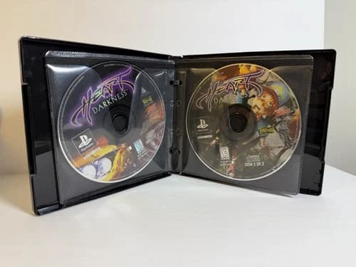 Heart Of Darkness Both Discs ONLY (PlayStation, PS1) - Tested