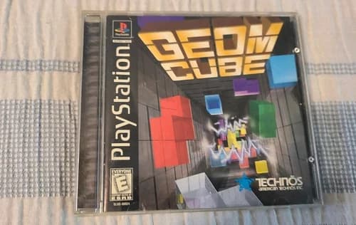 Geom Cube (Sony PlayStation 1, 1996)/ CIB/ TESTED AND WORKS