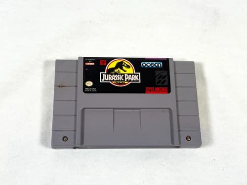 Jurassic Park (Super Nintendo Entertainment System, 1993) Cartridge Only