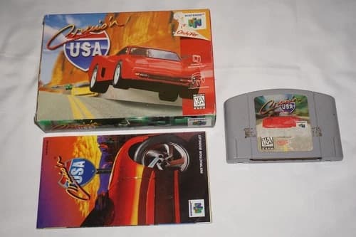 Cruis’n USA Cruisin (Nintendo 64 N64) Complete in Box CIB