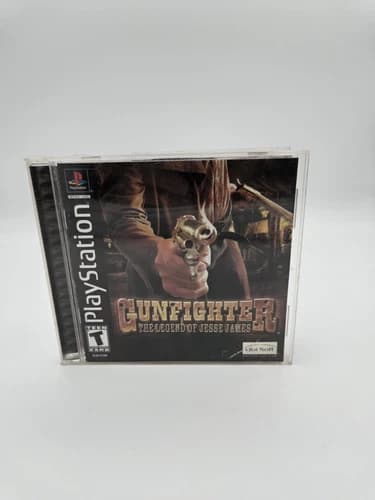 Gunfighter: The Legend of Jesse James (PS1, 2001) Tested & Works