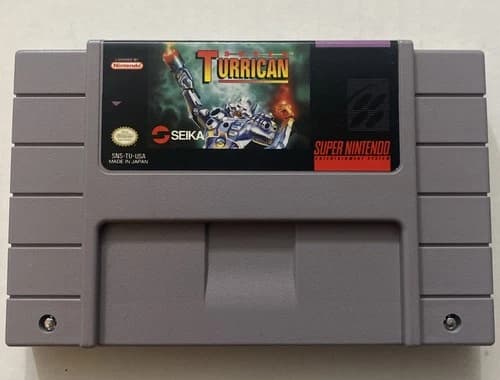 Super Turrican (Super Nintendo Entertainment System) [Cartridge Only] Tested