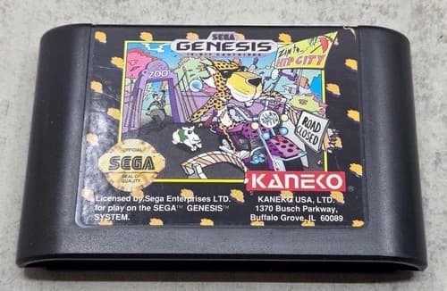 Chester Cheetah: Too Cool to Fool Sega Genesis Tested & Working Cartridge Only