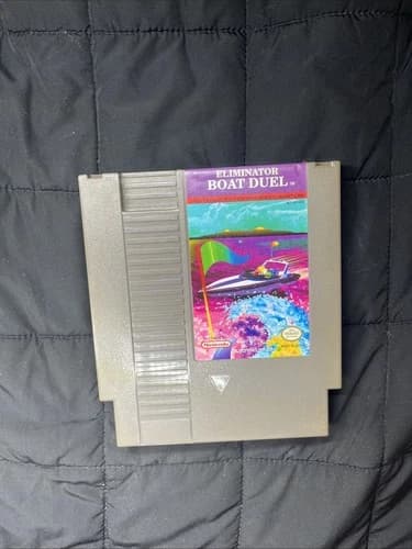 Eliminator Boat Duel NES Nintendo Entertainment System, 1991 - Tested
