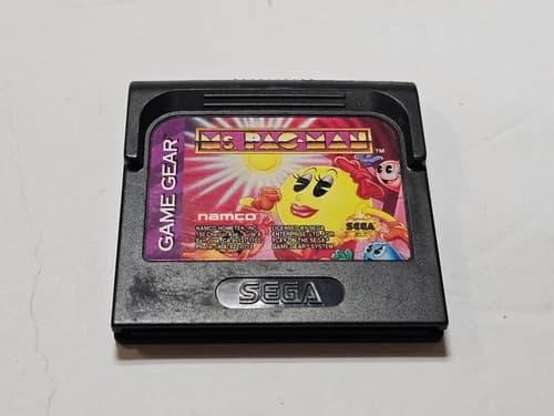 MS. PACMAN Pac-man Sega GameGear Game Gear US Cartridge