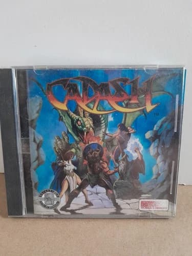 NEC TurboGrafx-16 Game ~ CADASH ~ Complete w/Manual ~ Tested Works Great!