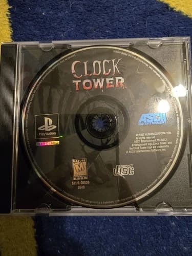 Clock Tower Playstation 1 Fully Tested Disc Only