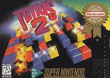 Tetris 2 SNES Super Nintendo Game -