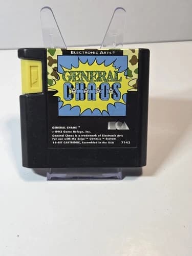 General Chaos Sega Genesis Authentic and Tested Cart Only