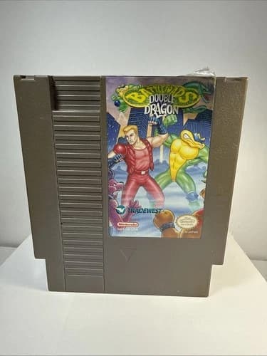 Battletoads and Double Dragon The Ultimate Team (Nintendo NES, 1993) read!