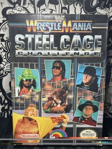WWF WrestleMania: Steel Cage Challenge (NES) 1992