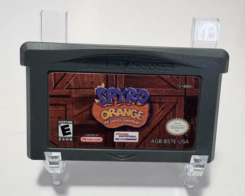 Spyro Orange The Cortex Conspiracy Gameboy Advance GBA Tested Clean Authentic