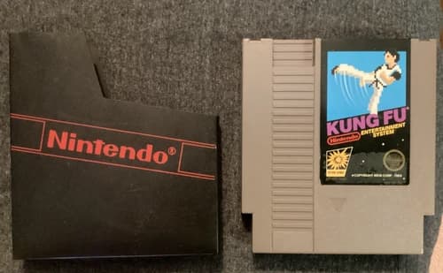 Kung Fu NES Nintendo Tested in Pics Careful Shipping Original Beat em up Fightin
