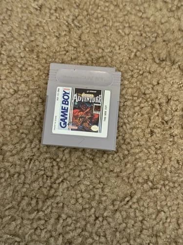 Castlevania: The Adventure (Nintendo Game Boy, 1989) Authentic Working