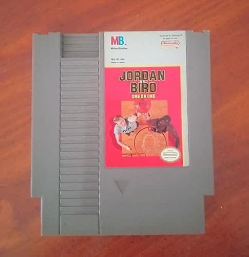 Jordan vs. Bird: One-On-One Video Game NES (Cart Only)1989