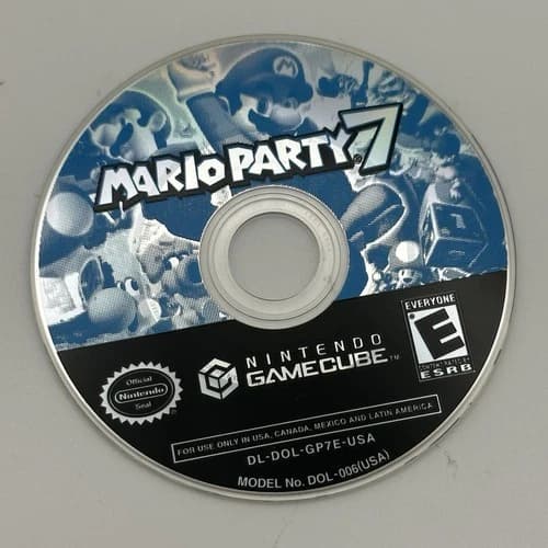 Mario Party 7 Nintendo GameCube - Disc Only - Tested - Fast Shipping - READ DESC