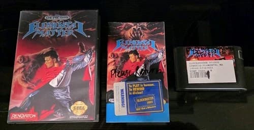 Elemental Master (Sega Genesis) RARE CIB Complete - Authentic & Tested FREE SHIP