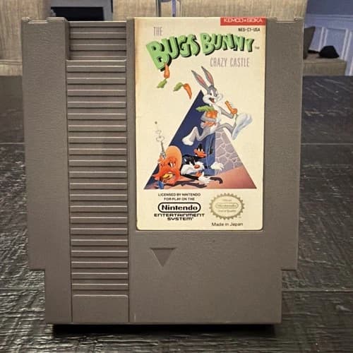 Bugs Bunny Crazy Castle Nintendo Entertainment System Cartridge Only Tested 1989