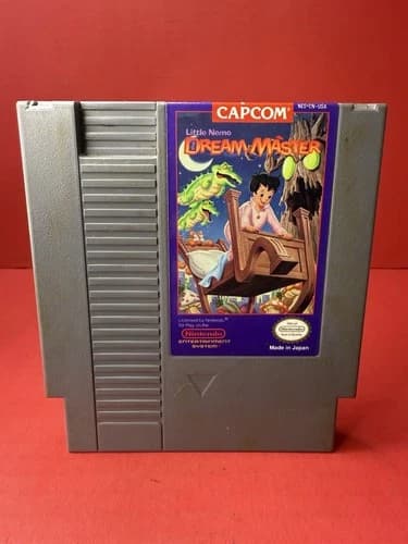 LITTLE NEMO: THE DREAM MASTER - Nintendo NES (Authentic) Game, Tested & Working