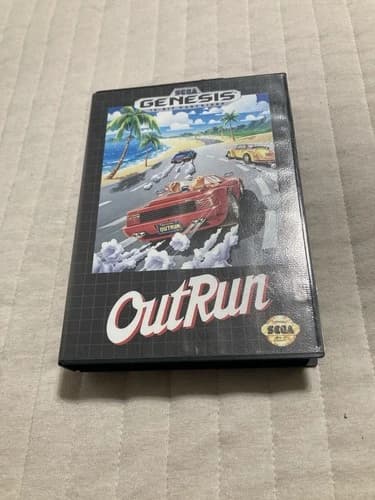 Outrun For Sega Genesis CIB, NTSC-US, Tested And Working