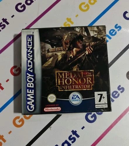 MEDAL OF HONOR INFILTRATOR ITALIAN GBA NEW RARE NINTENDO GAMEBOY ADVANCE It