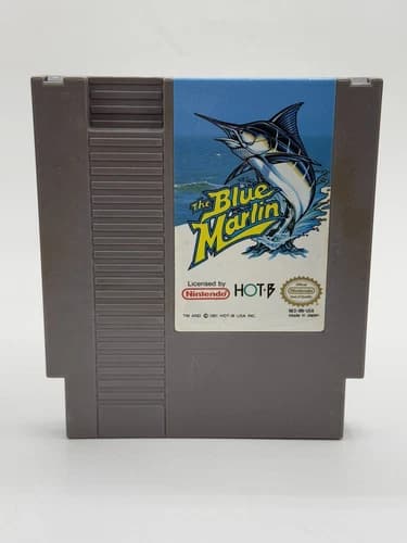 The Blue Marlin 1991 Nintendo Entertainment System NES Game Only Tested Working