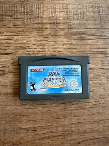 Nintendo GameBoy Advance RAVE MASTER SPECIAL ATTACK FORCE Cartridge Only