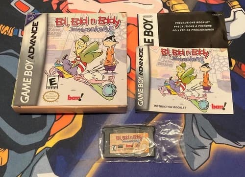 GOOD: Ed, Edd N Eddy: Jawbreakers! Game Boy Advance GBA 2003 Complete CIB Saves