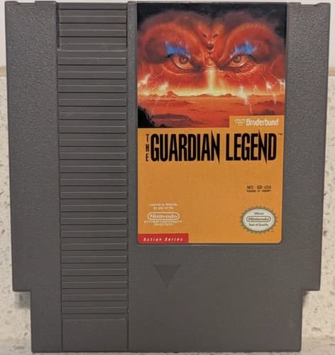 The Guardian Legend NES Loose Broderbund Cartridge