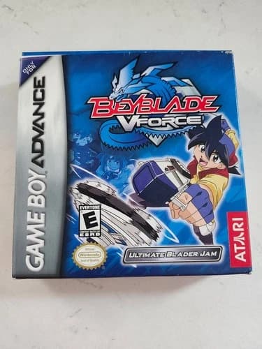 Beyblade V Force Nintendo Game Boy Advance GBA Complete CIB Pre - owned